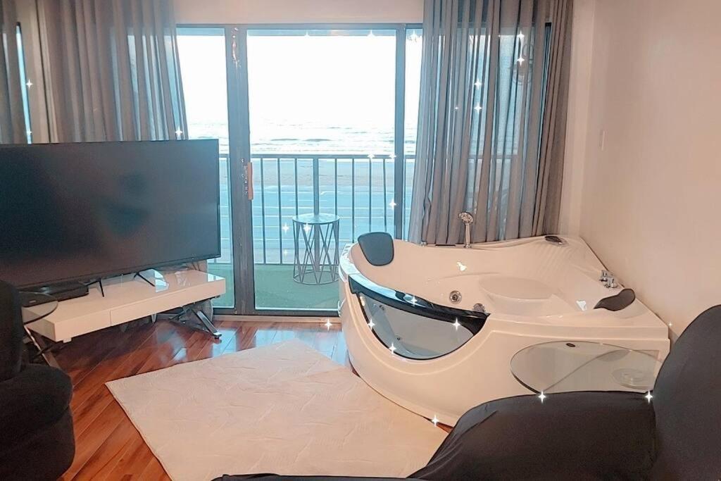Bello Condominio Con Vista Al Mar, Jacuzzi Interno Galveston Exteriör bild