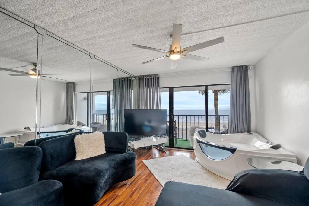 Bello Condominio Con Vista Al Mar, Jacuzzi Interno Galveston Exteriör bild